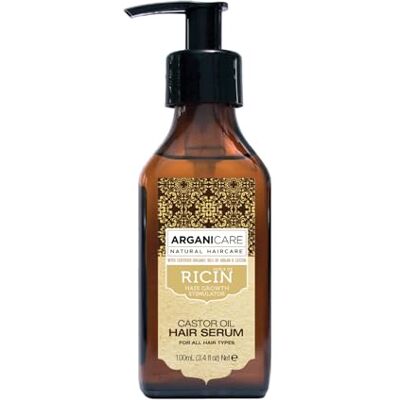Arganicare Ricinusserum, beschermend serum, castor, versterking en herstel van het haar, bestrijdt breuk en bevordert de groei, hoge hydratatie, alle haartypes, 100 ml Arganicare Ricinusserum, beschermend serum, castor, versterking en herstel van het haar, bestrijdt breuk en bevordert de groei, hoge hydratatie, alle haartypes, 100 ml
