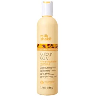 milk_shake Colour Care, Colour Mantainer Shampoo 300 ml, hydraterende en beschermende shampoo voor gekleurd haar, gemaakt in Italië milk_shake Colour Care, Colour Mantainer Shampoo 300 ml, hydraterende en beschermende shampoo voor gekleurd haar, gemaakt in Italië