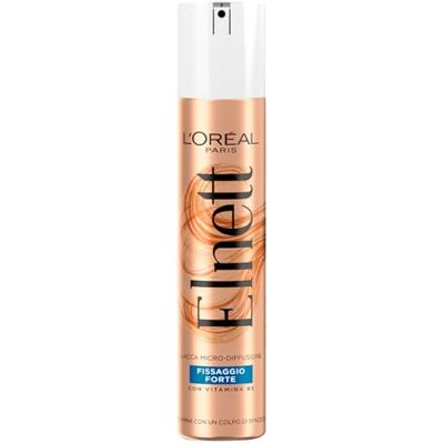 L'Oreal Paris L'Oréal Paris Elnett Haarspray met sterke fixatie, voor alle haartypes, perfecte kapsels voor de hele dag, hangt niet, met vitamine B5, voor dagelijks gebruik, 200 ml L'Oreal Paris L'Oréal Paris Elnett Haarspray met sterke fixatie, voor alle haartypes, perfecte kapsels voor de hele dag, hangt niet, met vitamine B5, voor dagelijks gebruik, 200 ml
