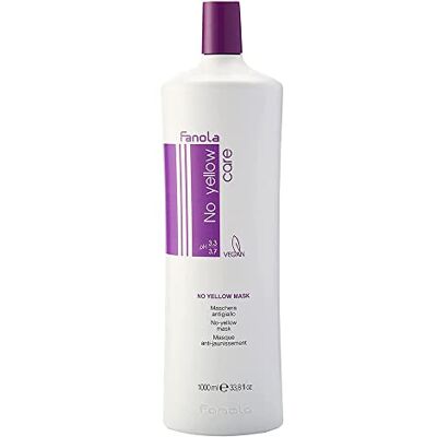 FANOLA No Yellow Mask verzorgingskuur, 1 l FANOLA No Yellow Mask verzorgingskuur, 1 l