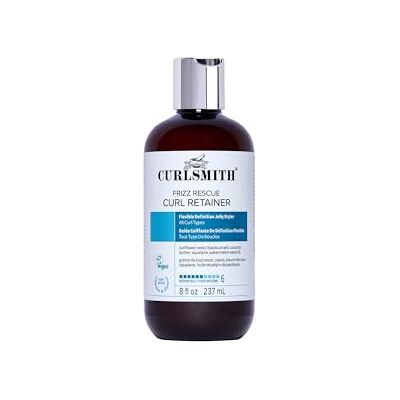 CURLSMITH Frizz Rescue Curl Retainer, Jelly Hair Styler, niet plakkerig, pluiscontrole, vochtbescherming, voor alle krultypes, veganistisch, 237 ml CURLSMITH Frizz Rescue Curl Retainer, Jelly Hair Styler, niet plakkerig, pluiscontrole, vochtbescherming, voor alle krultypes, veganistisch, 237 ml