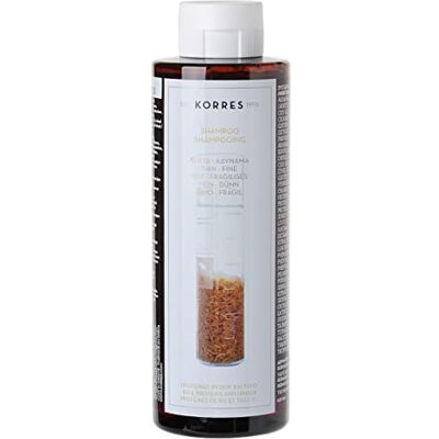KORRES Rice Shampoo voor fijn haar, zonder siliconen en parabenen, 250 ml KORRES Rice Shampoo voor fijn haar, zonder siliconen en parabenen, 250 ml