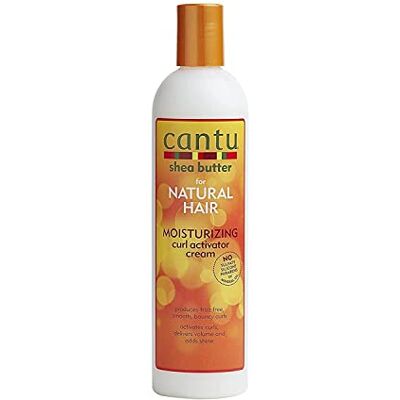 CANTU 4 x sheaboter activerende vochtinbrengende crème voor natuurlijk haar, 340,2 g CANTU 4 x sheaboter activerende vochtinbrengende crème voor natuurlijk haar, 340,2 g