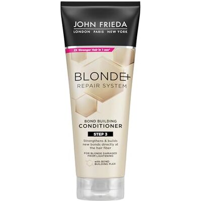 John Frieda Blonde+ Repair System Bond Building Conditioner, 250 ml John Frieda Blonde+ Repair System Bond Building Conditioner, 250 ml