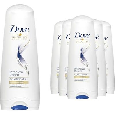 Dove Intensieve herstellende conditioner voor beschadigd haar, voedt en versterkt, 6 x 350 ml Dove Intensieve herstellende conditioner voor beschadigd haar, voedt en versterkt, 6 x 350 ml