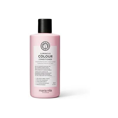 Maria Nila Luminous Colour, Conditioner 300 ml, Vermindert kleurverlies door wassen, Granaatappel tegen uitdroging, 100% Vegan & Sulfaat-/Parabenvrij Maria Nila Luminous Colour, Conditioner 300 ml, Vermindert kleurverlies door wassen, Granaatappel tegen uitdroging, 100% Vegan & Sulfaat-/Parabenvrij