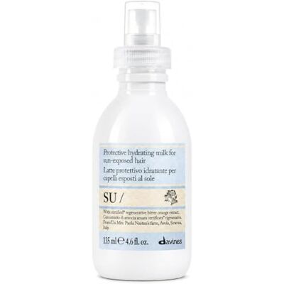 Davines SU Hair Milk Spray crème zonder uitspoelen met uv-bescherming voor het haar, 135 ml Davines SU Hair Milk Spray crème zonder uitspoelen met uv-bescherming voor het haar, 135 ml