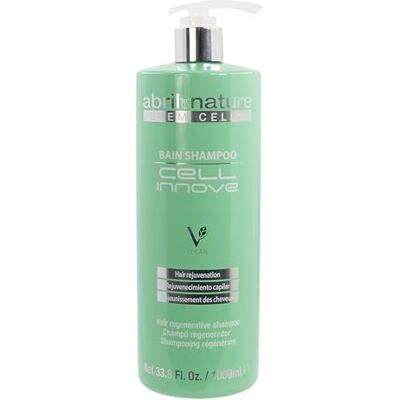 abril et nature Cell Innove Professionele haarshampoo Jong, gezond en glanzend uiterlijk Met plantaardige stamcellen Regenereert en verjongt de haarvezel 1000 ml abril et nature Cell Innove Professionele haarshampoo Jong, gezond en glanzend uiterlijk Met plantaardige stamcellen Regenereert en verjongt de haarvezel 1000 ml