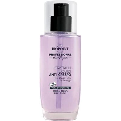 BIOPOINT Professional Hair Program Anti-crêpe vloeibare kristallen olie voor droog haar en pannenkoeken 75 ml BIOPOINT Professional Hair Program Anti-crêpe vloeibare kristallen olie voor droog haar en pannenkoeken 75 ml