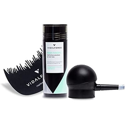 VIDALFORCE Volumegevend haarpoeder – kaalheid, haaruitval en wortels – haarpoeder tegen kaalheid. Hair loss concealer │ Auburn (Starter Pack 30g) │ VIDALFORCE Volumegevend haarpoeder – kaalheid, haaruitval en wortels – haarpoeder tegen kaalheid. Hair loss concealer │ Auburn (Starter Pack 30g) │