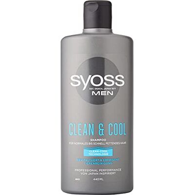 Syoss Men Clean & Cool Shampoo 440 ml Syoss Men Clean & Cool Shampoo 440 ml