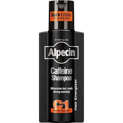 Alpecin C1 Black Edition Cafeïne Shampoo, 1 stuk Alpecin C1 Black Edition Cafeïne Shampoo, 1 stuk