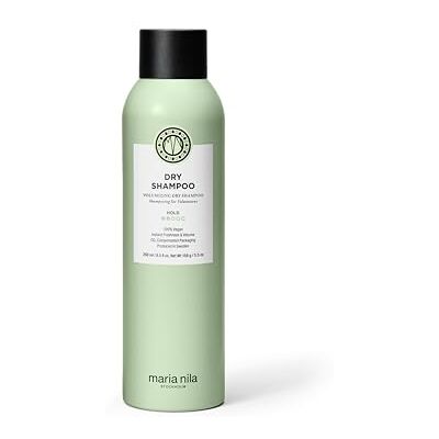 Maria Nila Droogshampoo 250 ml, verfrist vet haar, geeft volume aan fijn haar, 100% veganistisch en zonder sulfaten/parabenen Maria Nila Droogshampoo 250 ml, verfrist vet haar, geeft volume aan fijn haar, 100% veganistisch en zonder sulfaten/parabenen