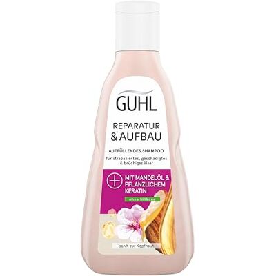 Guhl Diep herstellende shampoo, inhoud 250 ml, reparatie voor beschadigd haar Guhl Diep herstellende shampoo, inhoud 250 ml, reparatie voor beschadigd haar