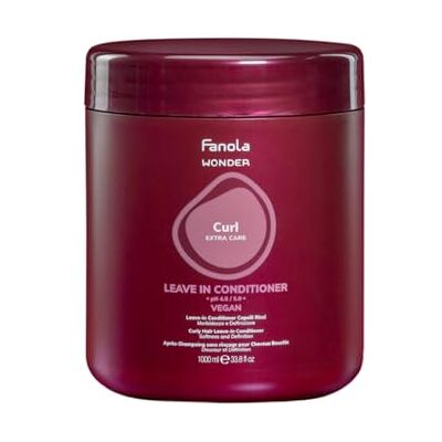 FANOLA Wonder Curl Conditioner zonder uitspoelen krullend en golvend haar, 1000 ml FANOLA Wonder Curl Conditioner zonder uitspoelen krullend en golvend haar, 1000 ml