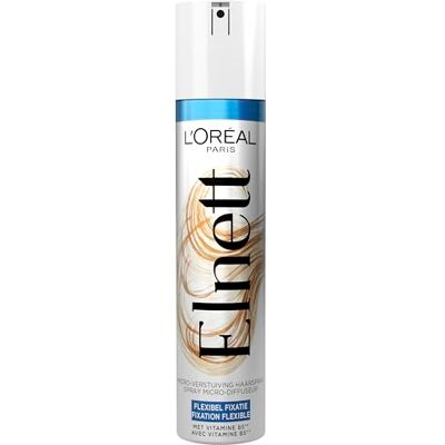L'Oreal Paris L'Oréal Paris L'Oréal Paris Elnett Flexibele haarlak 200 ml L'Oreal Paris L'Oréal Paris L'Oréal Paris Elnett Flexibele haarlak 200 ml