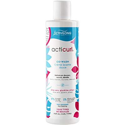 Activilong Co-Wash Acticurl Zachte Wascrème Voor Krullend Haar Voedt, Hydrateert, Tekent Krullen 98% Natuurlijke Ingrediënten Made in France 240ml Activilong Co-Wash Acticurl Zachte Wascrème Voor Krullend Haar Voedt, Hydrateert, Tekent Krullen 98% Natuurlijke Ingrediënten Made in France 240ml