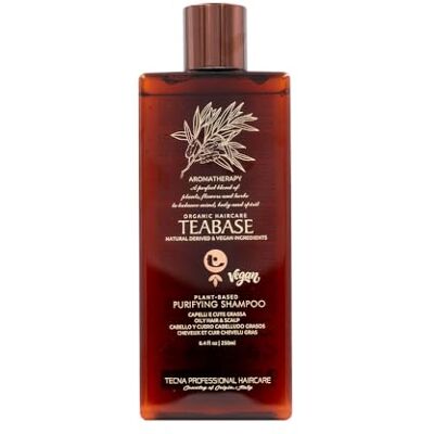 TECNA Teabase Aromatherapy Purifying Shampoo 250 ml – shampoo per capelli e cute grassa TECNA Teabase Aromatherapy Purifying Shampoo 250 ml – shampoo per capelli e cute grassa