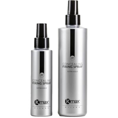 Kmax Concealing Fixing Spray Haarlak voor gemiddelde afdichting, haarfixator, keratinevezelfixator, haarvaten, 250 ml formaat Kmax Concealing Fixing Spray Haarlak voor gemiddelde afdichting, haarfixator, keratinevezelfixator, haarvaten, 250 ml formaat