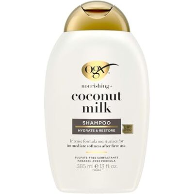 OGX Organix voedende kokosmelkshampoo 384 ml OGX Organix voedende kokosmelkshampoo 384 ml