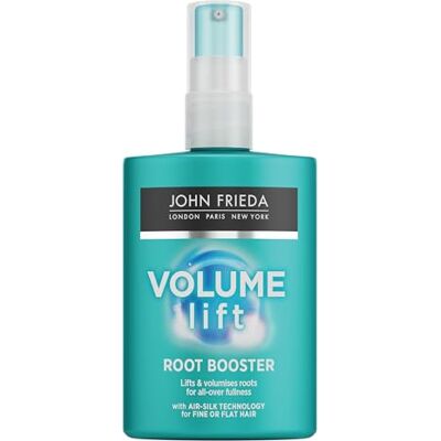 John Frieda Volume Lift Root Booster Blow Dry Lotion voor Fijn Haar 125 Milliliter Voor Volume Vanaf De Aanzet en Vollere Lokken John Frieda Volume Lift Root Booster Blow Dry Lotion voor Fijn Haar 125 Milliliter Voor Volume Vanaf De Aanzet en Vollere Lokken