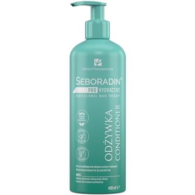 SEBORADIN Hydraterende conditioner voor droog haar, 400 ml Gedehydrateerd haar, gladmaken en natuurlijke glans, intensieve hydraterende verzorging, gemakkelijk ontwarren, anti-kroes SEBORADIN Hydraterende conditioner voor droog haar, 400 ml Gedehydrateerd haar, gladmaken en natuurlijke glans, intensieve hydraterende verzorging, gemakkelijk ontwarren, anti-kroes