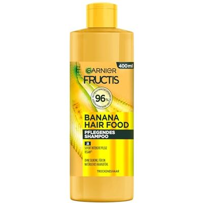 Garnier Hair Food Fructis Verzorgende Bananen Shampoo 400 ml Garnier Hair Food Fructis Verzorgende Bananen Shampoo 400 ml