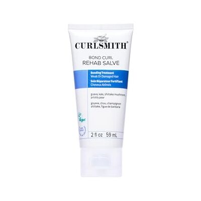 CURLSMITH Bond Curl Rehab Salve, Bond Building Strength Treatment voor zwak en beschadigd haar (59 ml) CURLSMITH Bond Curl Rehab Salve, Bond Building Strength Treatment voor zwak en beschadigd haar (59 ml)