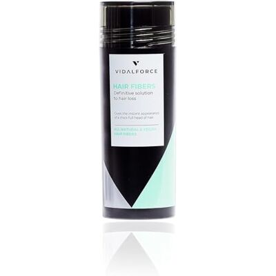 VIDALFORCE Aiburn Haarvezels (donker koper) 30 g, 100% plantaardig, dikke vezels, poeder voor mannen en vrouwen, verbergt kaalheid met natuurlijke haarvezels, haarvezels I VIDALFORCE Aiburn Haarvezels (donker koper) 30 g, 100% plantaardig, dikke vezels, poeder voor mannen en vrouwen, verbergt kaalheid met natuurlijke haarvezels, haarvezels I