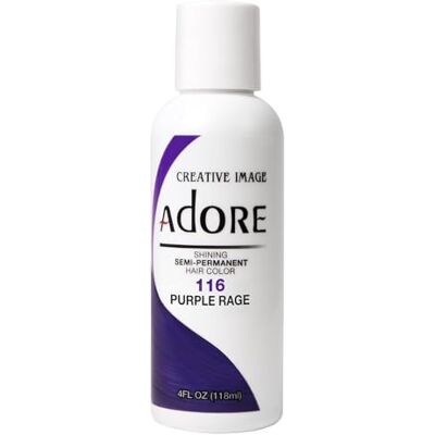 Adore Expressieve haarverf voor gebruikers die de kleur nieuw leven Veganistische en dierproefvrije paarse haarverf ammoniakvrij, peroxidevrij, alcoholvrij Adore Expressieve haarverf voor gebruikers die de kleur nieuw leven Veganistische en dierproefvrije paarse haarverf ammoniakvrij, peroxidevrij, alcoholvrij