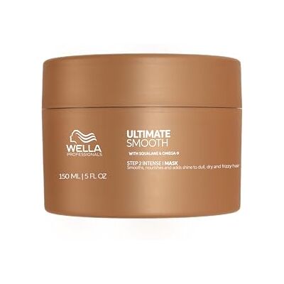 Wella Professionals Ultimate Smooth Verzorgend haarmasker op basis van squalaan en omega-9 voor droog, dof en krullend haar (150 ml) Wella Professionals Ultimate Smooth Verzorgend haarmasker op basis van squalaan en omega-9 voor droog, dof en krullend haar (150 ml)
