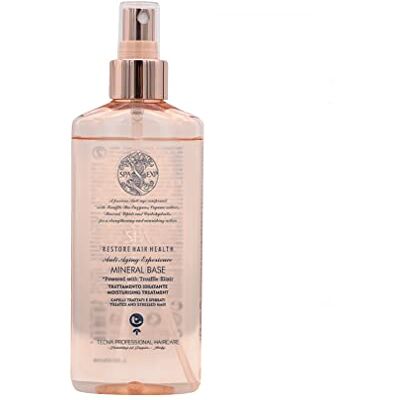 TECNA SPA Mineral Base Herstructurerende behandeling Spray met hydraterende werking voor behandeld haar en TECNA SPA Mineral Base Herstructurerende behandeling Spray met hydraterende werking voor behandeld haar en