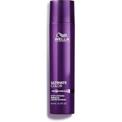 WELLA Professionals Ultimate Color Masker Stap 2 Intensief Professioneel hydraterend haarmasker zonder uitspoelen voor gekleurd haar, glans en kleurglans Anti-breuk 95 ml WELLA Professionals Ultimate Color Masker Stap 2 Intensief Professioneel hydraterend haarmasker zonder uitspoelen voor gekleurd haar, glans en kleurglans Anti-breuk 95 ml