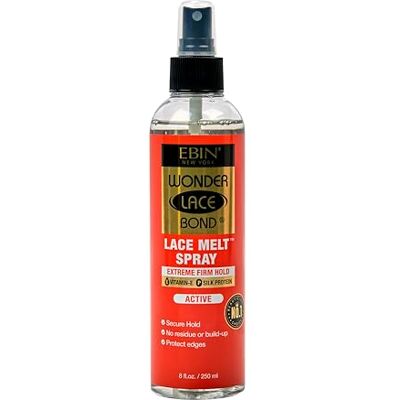 EBIN NEW YORK EBIN Wonder Lace Bond Lace Melt Spray (250 ml, Active (Extreme Firm Hold)) EBIN NEW YORK EBIN Wonder Lace Bond Lace Melt Spray (250 ml, Active (Extreme Firm Hold))