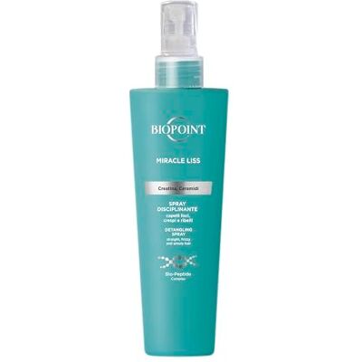 BIOPOINT Miracle Liss Haarspray zonder uitspoelen 72 uur anti-kroes effect 72 uur gladheid geeft zachtheid en lichtheid 200 ml BIOPOINT Miracle Liss Haarspray zonder uitspoelen 72 uur anti-kroes effect 72 uur gladheid geeft zachtheid en lichtheid 200 ml