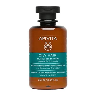 Apivita Evenwichtige Champú Para Cabello Graso Con Menta Y Propóleo 250 ml Haarverzorging Apivita Evenwichtige Champú Para Cabello Graso Con Menta Y Propóleo 250 ml Haarverzorging