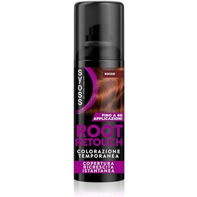 Syoss Racine Retouch Tijdelijke Haarverf Spray Rood 120 ml, retoucheren van wit haar en haargroei, regen- en zweetbestendig, tot 40 toepassingen Syoss Racine Retouch Tijdelijke Haarverf Spray Rood 120 ml, retoucheren van wit haar en haargroei, regen- en zweetbestendig, tot 40 toepassingen