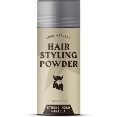 Viking Hair Powder for Men – 0,7 oz, vanillegeur, sterke grip, textuur en volumepoeder voor wortels en alle haartypes, zonder parabenen Après-shampoing d'origine naturelle à l'huile d'amande, d'arbre à thé, d'argan et de jojoba pour adoucir, hydrater et Viking Hair Powder for Men – 0,7 oz, vanillegeur, sterke grip, textuur en volumepoeder voor wortels en alle haartypes, zonder parabenen Après-shampoing d'origine naturelle à l'huile d'amande, d'arbre à thé, d'argan et de jojoba pour adoucir, hydrater et