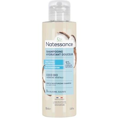 Natessance versterkende shampoo voor haar op zoek naar volume en zachtheid voor het reinigen en verdichten met uitgebalanceerde formule Natessance versterkende shampoo voor haar op zoek naar volume en zachtheid voor het reinigen en verdichten met uitgebalanceerde formule