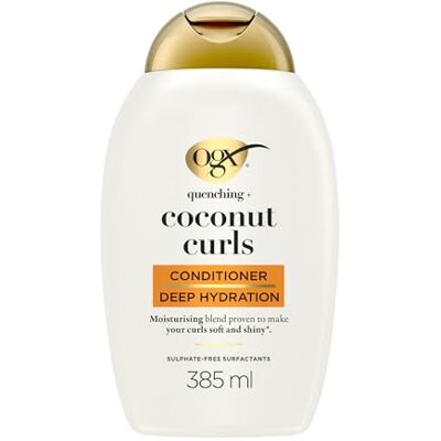OGX Quenching + Coconut Curls Conditioner, 385 ml OGX Quenching + Coconut Curls Conditioner, 385 ml