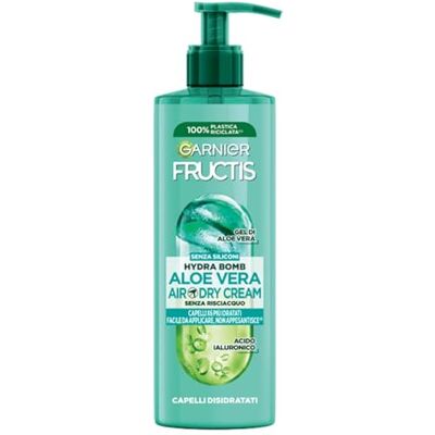 Garnier Fructis Aloë Hydra Bomb Air Dry Crème zonder uitspoelen, 400 ml Garnier Fructis Aloë Hydra Bomb Air Dry Crème zonder uitspoelen, 400 ml