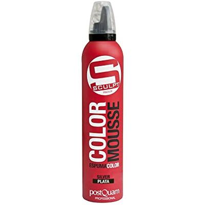 POSTQUAM Zilverkleurig schuim – fixatie, volume en glans – stimuleert grijs en wit haar – anti-vergeling effect – 300 ml POSTQUAM Zilverkleurig schuim – fixatie, volume en glans – stimuleert grijs en wit haar – anti-vergeling effect – 300 ml