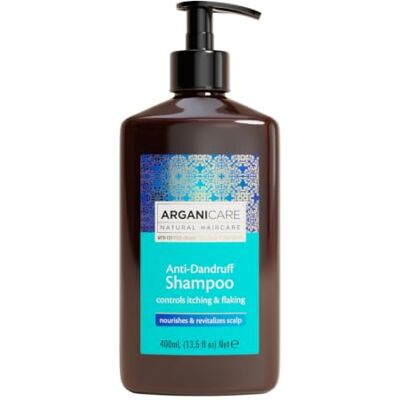 Arganicare Argan-serie, behandelende en herstellende shampoo, met biologische arganolie, reinigt en beschermt, tegen jeuk en irritatie, hoge hydratatie, 400 ml Arganicare Argan-serie, behandelende en herstellende shampoo, met biologische arganolie, reinigt en beschermt, tegen jeuk en irritatie, hoge hydratatie, 400 ml