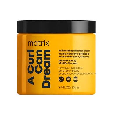 Matrix Vochtinbrengende crème voor krullend en krullend haar, met Manuka-honingextract, volledige resultaten waarvan een krul kan dromen, 500 ml Matrix Vochtinbrengende crème voor krullend en krullend haar, met Manuka-honingextract, volledige resultaten waarvan een krul kan dromen, 500 ml