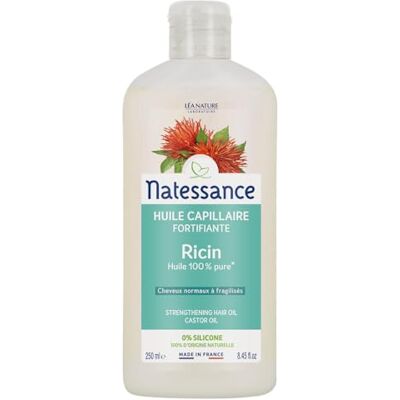Natessance Haarolie voor haar en nagels – castor 250 ml Natessance Haarolie voor haar en nagels – castor 250 ml