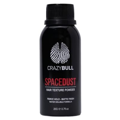 CrazyBull Crazy Bull Space Dust Haarpoeder, matterend poeder voor volume, textuur en styling van het haar, natuurlijke matte look, sterke grip en residuvrij, dierproefvrij en veganistisch CrazyBull Crazy Bull Space Dust Haarpoeder, matterend poeder voor volume, textuur en styling van het haar, natuurlijke matte look, sterke grip en residuvrij, dierproefvrij en veganistisch