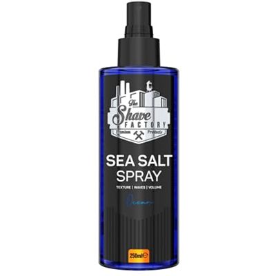 the shave factory Sea Salt Spray Ocean – volume en textuur – krijg moeiteloos strandgolven, verbeter het volume en creëer gestructureerde stijlen, 250 ml the shave factory Sea Salt Spray Ocean – volume en textuur – krijg moeiteloos strandgolven, verbeter het volume en creëer gestructureerde stijlen, 250 ml