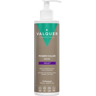 Valquer Laboratorios Power Color Hair Mask Violet Zero 275 ml, haarverzorging, dagelijks gebruik Valquer Laboratorios Power Color Hair Mask Violet Zero 275 ml, haarverzorging, dagelijks gebruik