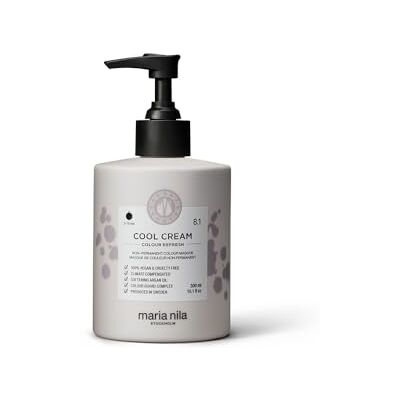 Maria Nila Colour Refresh Cool Cream 300 ml, een revolutionair kleurmasker voor een helder, fris kleurresultaat Maria Nila Colour Refresh Cool Cream 300 ml, een revolutionair kleurmasker voor een helder, fris kleurresultaat