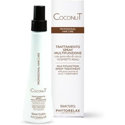 Phytorelax Laboratories Coconut 10-in-1 multifunctionele spray behandeling, 150 ml Phytorelax Laboratories Coconut 10-in-1 multifunctionele spray behandeling, 150 ml